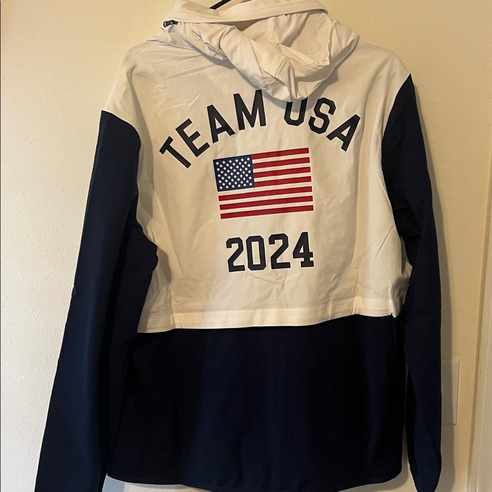 Ralph Lauren Polo Team USA White and Navy Jacket - Picture 4 of 6